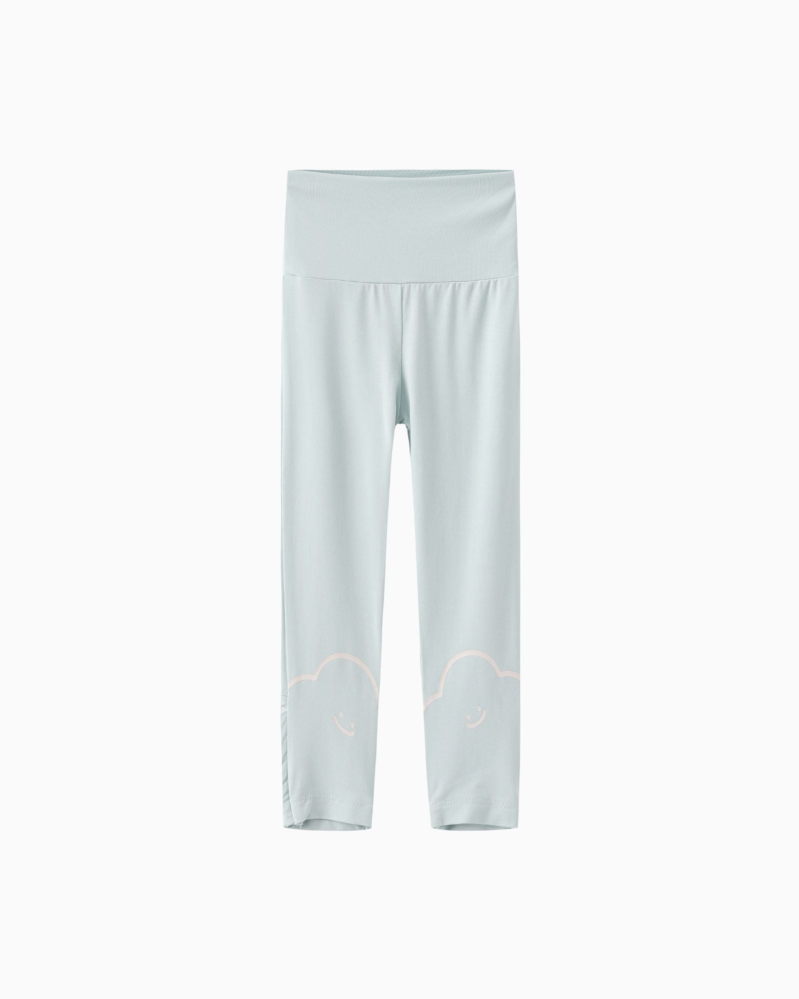 2-way Cloud Baby Leggings - Sea Breeze